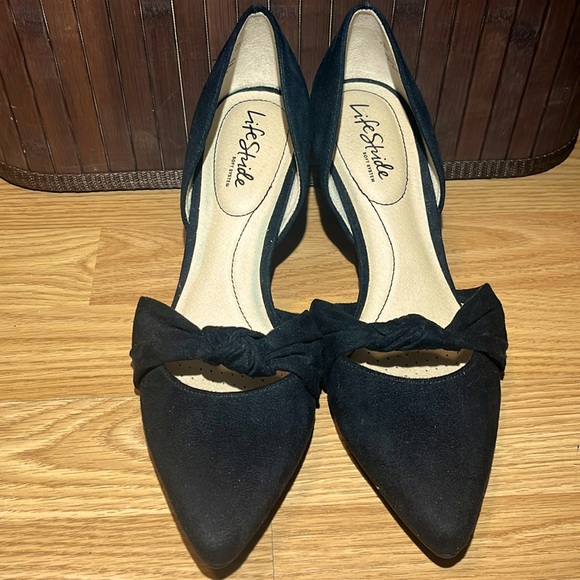 NWOT LIFE STRIDE HEELS. BLACK SZ 8.5 - Picture 8 of 9